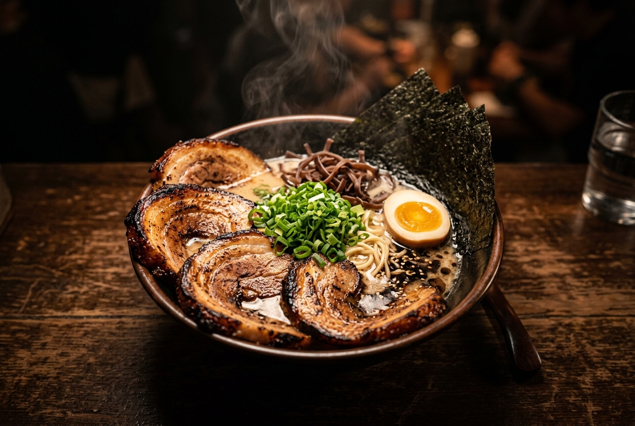 特製チャーシュー麺