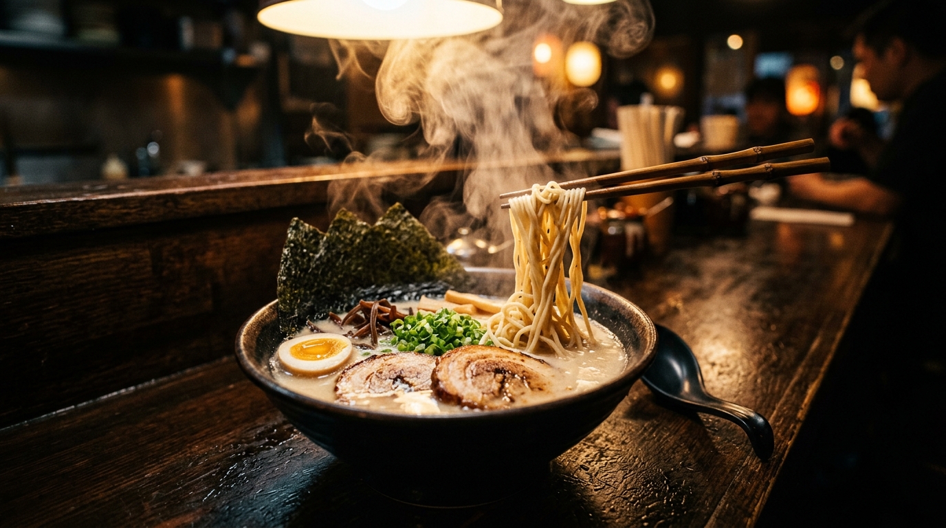 極濃豚骨ラーメン