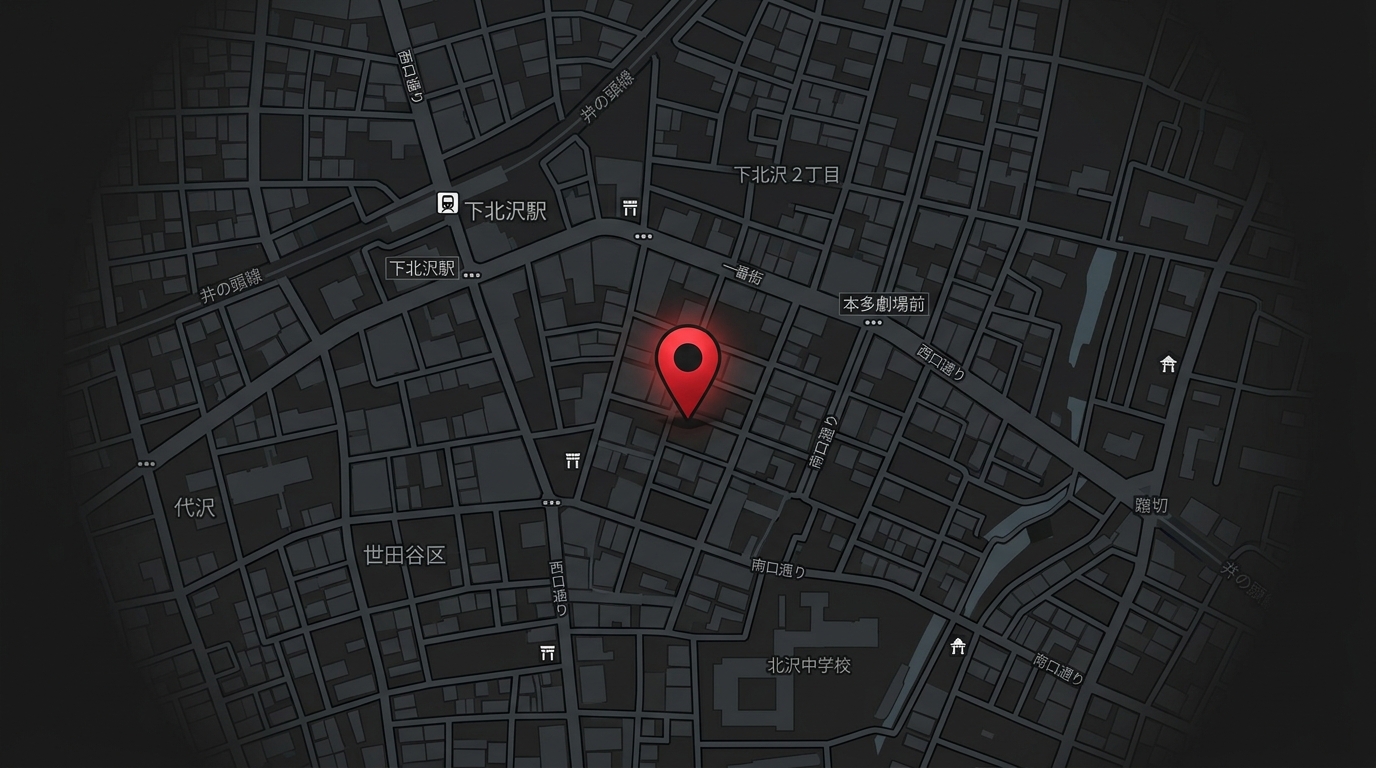 店舗周辺の地図