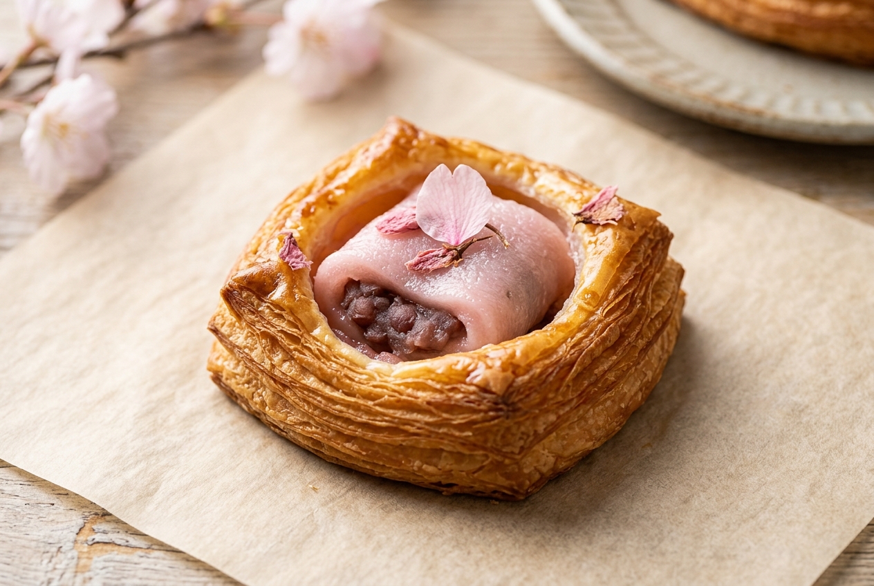 桜もちデニッシュ